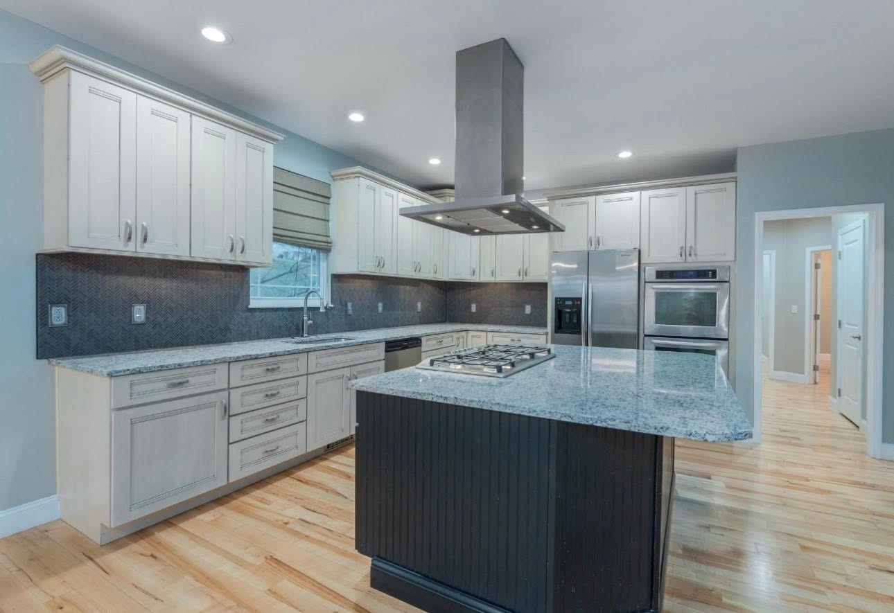 Recently completed kitchen remodel